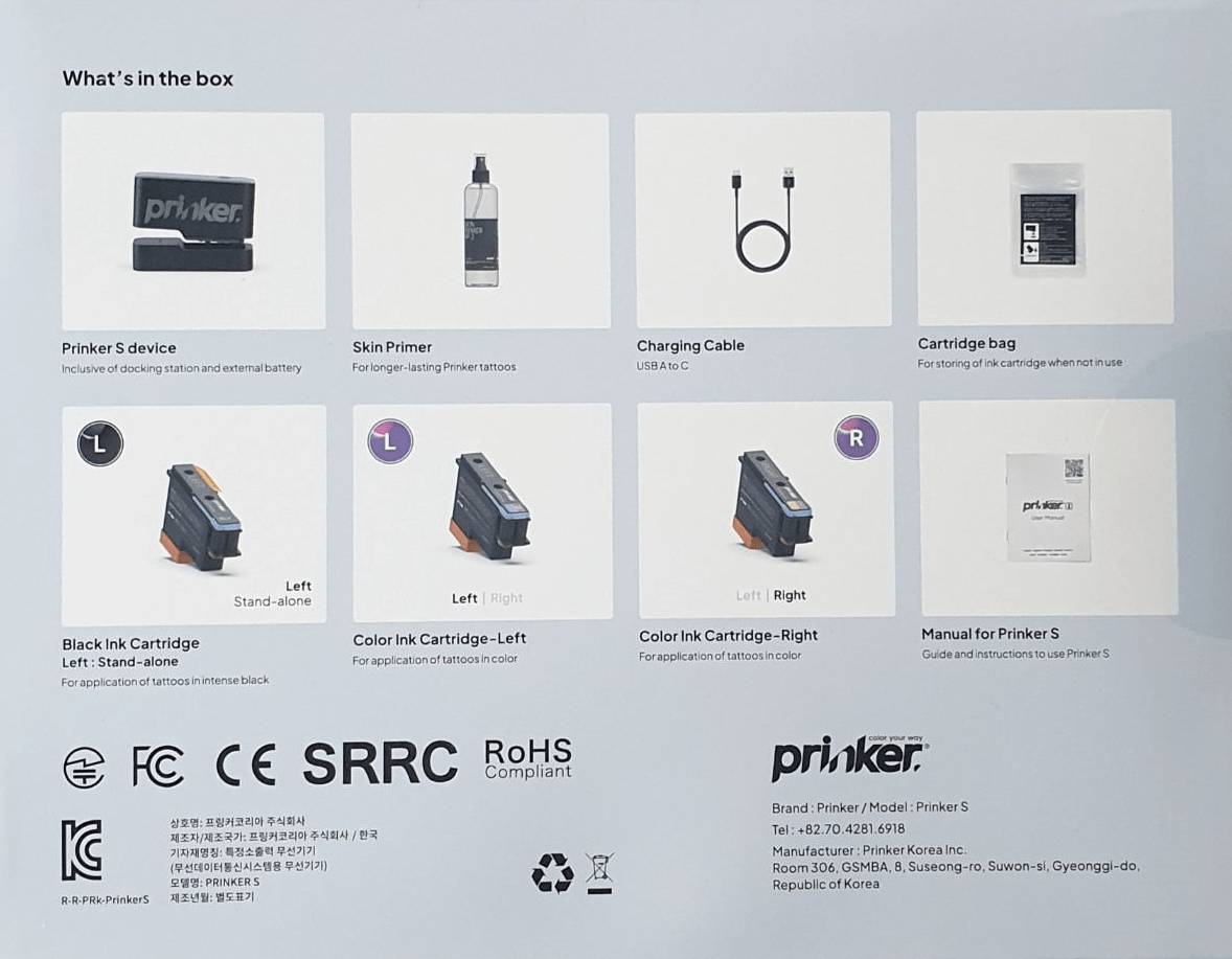 Prinker S -color and black — изображение 2